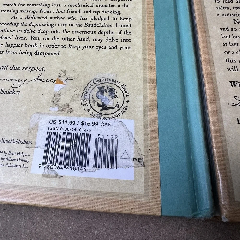 Lemony Snicket Series of Unfortunate Events Complete 13 Book Set 1st Ed HC